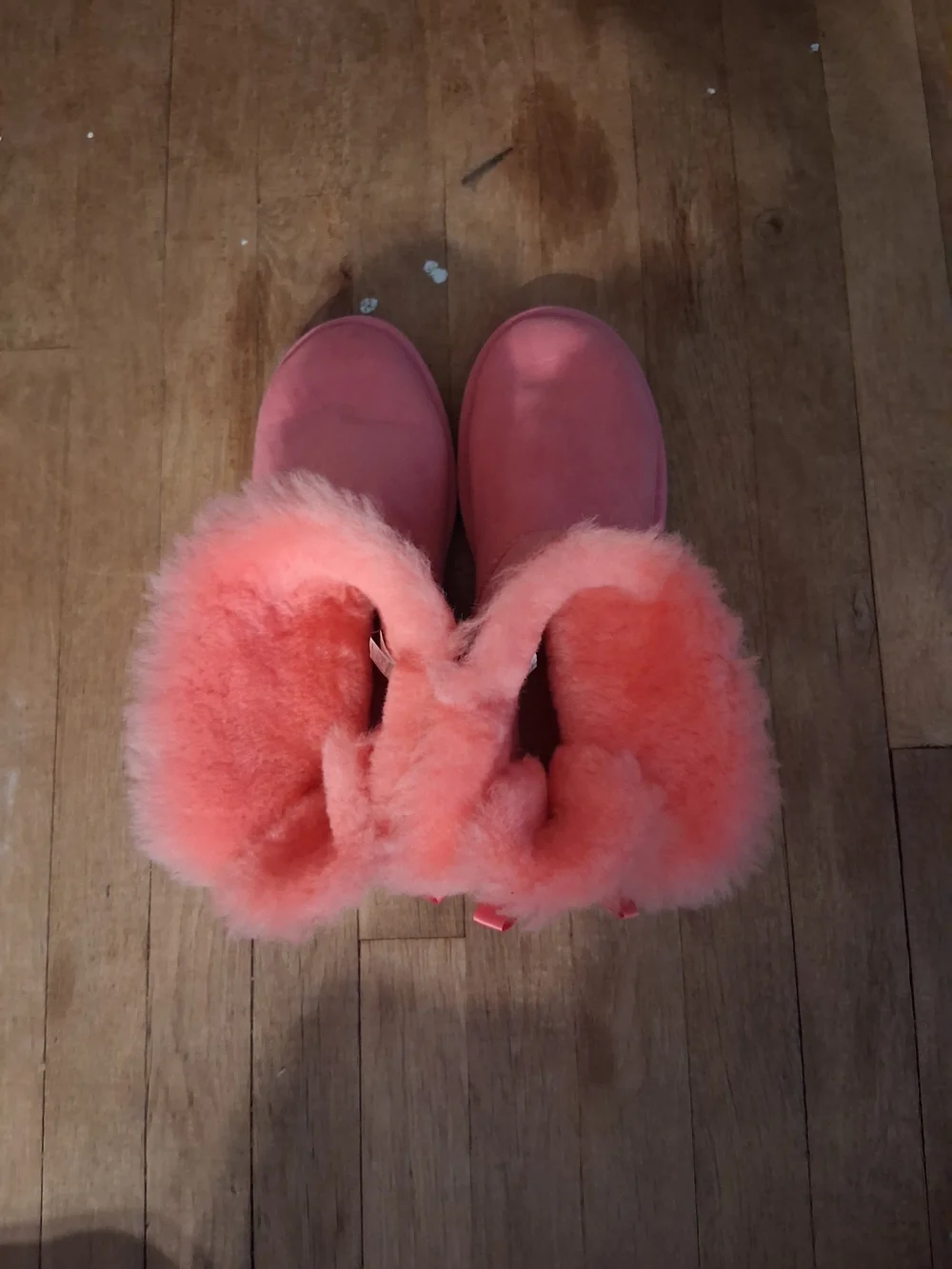UGG Pink Bailey Bow Boots